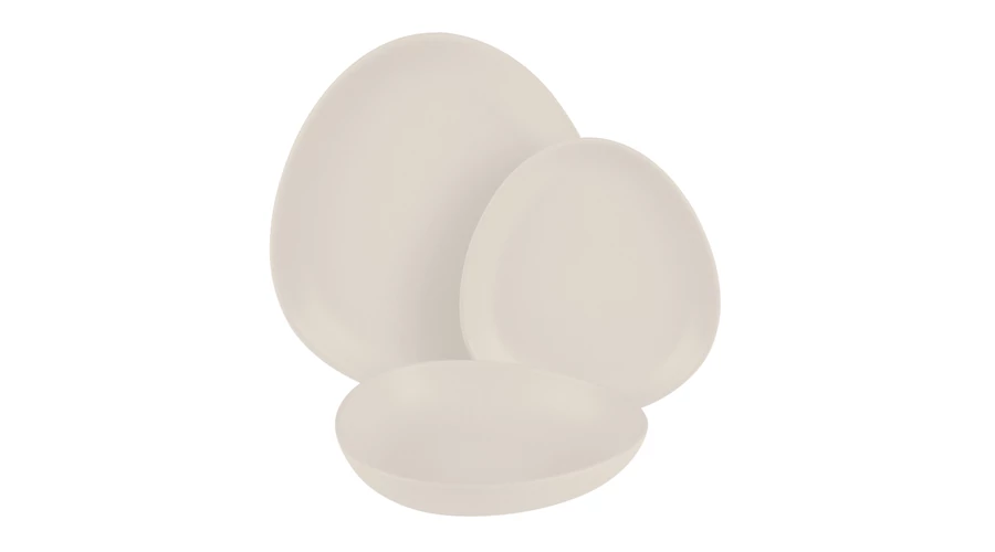 Berlinger Haus Sahara Collection 18 r�szes matt k�ed�ny �tk�szlet, ov�lis